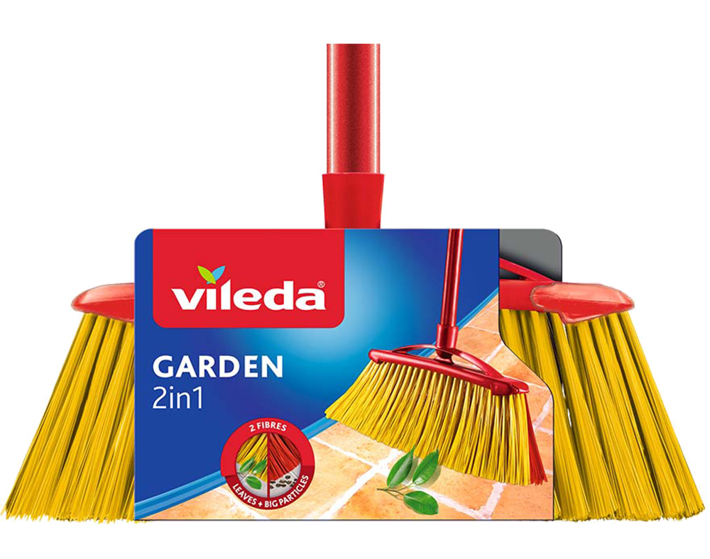 VASSOURA EXTERIORES COMPLETA VILEDA