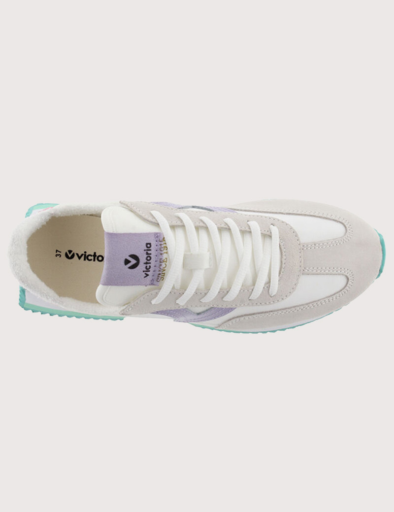 VICTORIA BASKETS FEMME GRISES