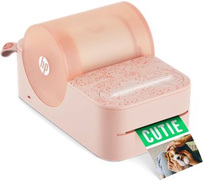 HP - Sprocket Panorama - Fotoprinter - Roze - Draagbaar - Gepersonaliseerde Prints