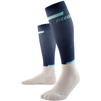 Testival Neuware CEP The Run Socken Blue / Off White Damen