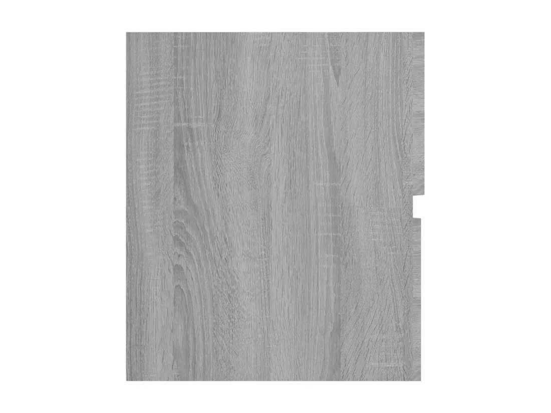 Armoire d'évier Sonoma gris 80x38,5x45 cm Bois d'ingénierie