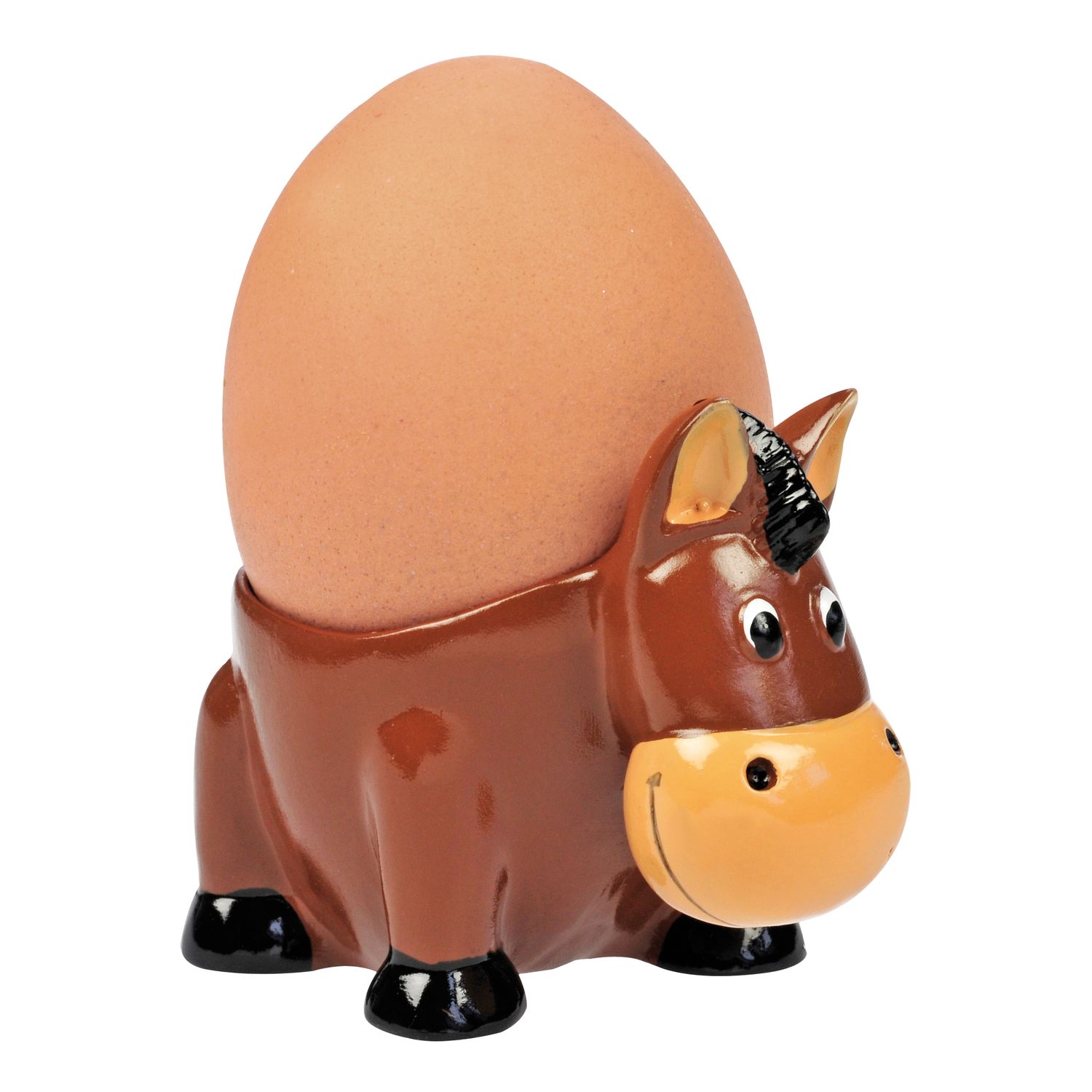 Eierbecher Pferde
