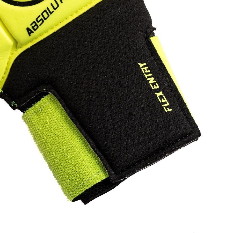 Uhlsport Gants de Gardien Absolutgrip Flex Frame Carbon - Jaune Fluo/Noir