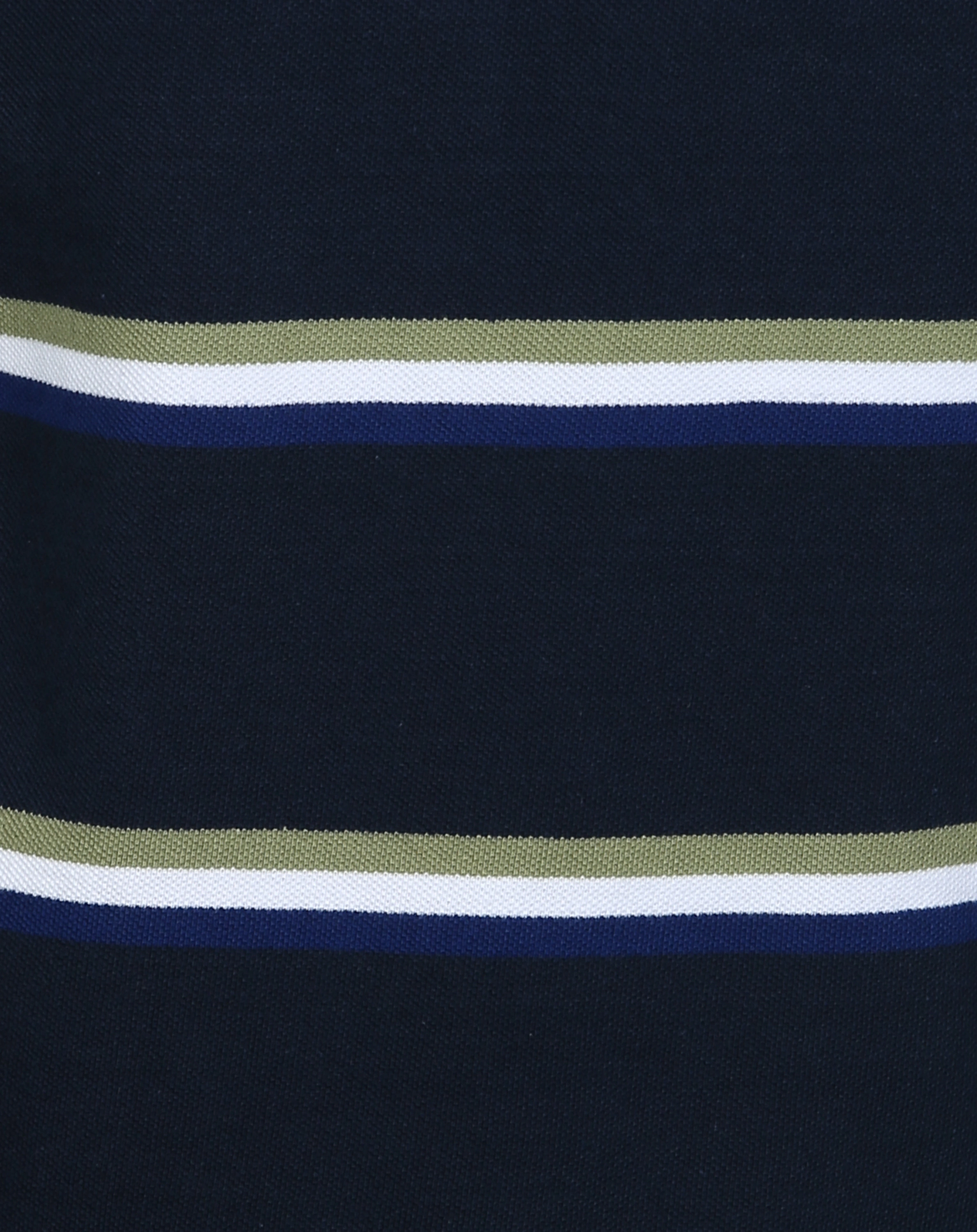 Poloshirt STREIFEN in marinblau