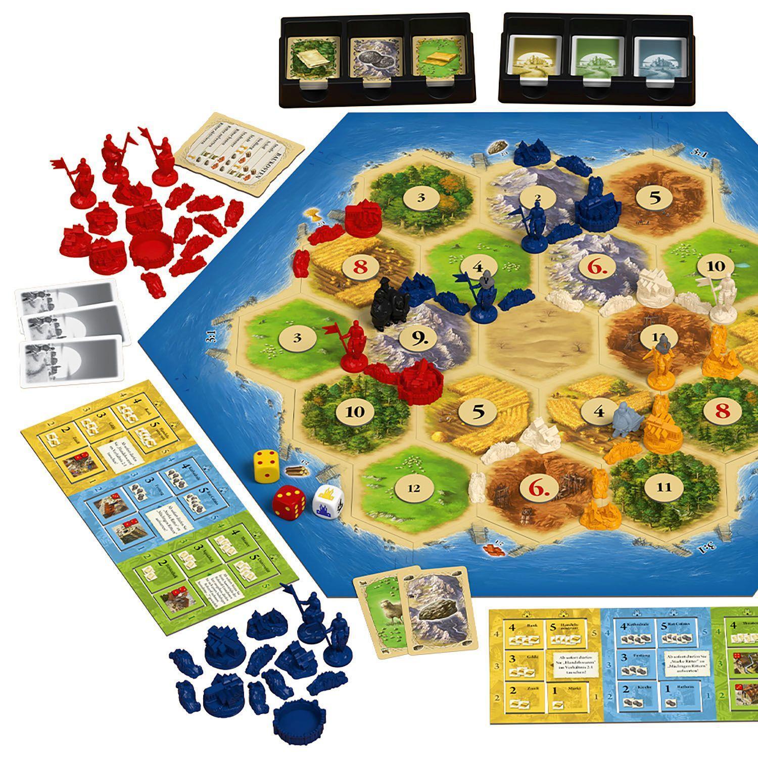 CATAN - Erweiterung - Städte & Ritter