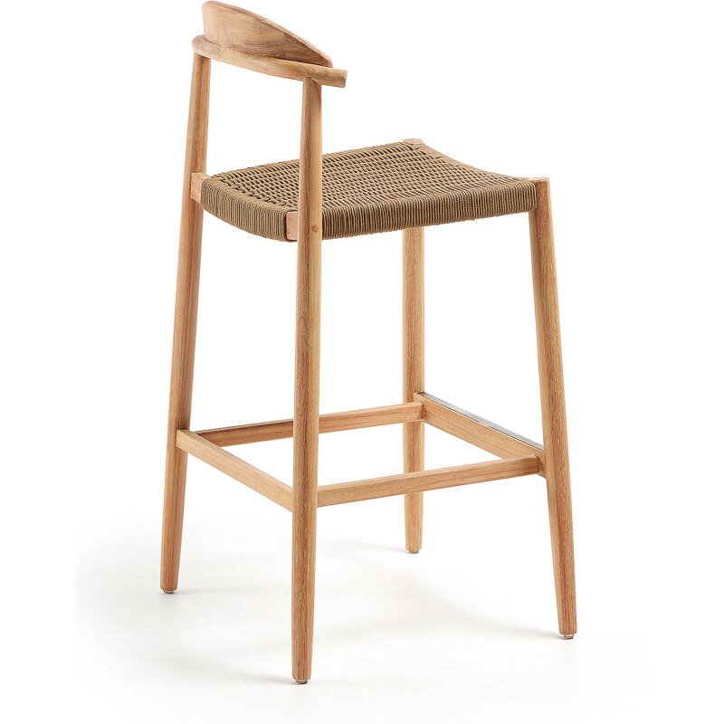 Tabouret Nina - bois d'acacia massif H 76 cm