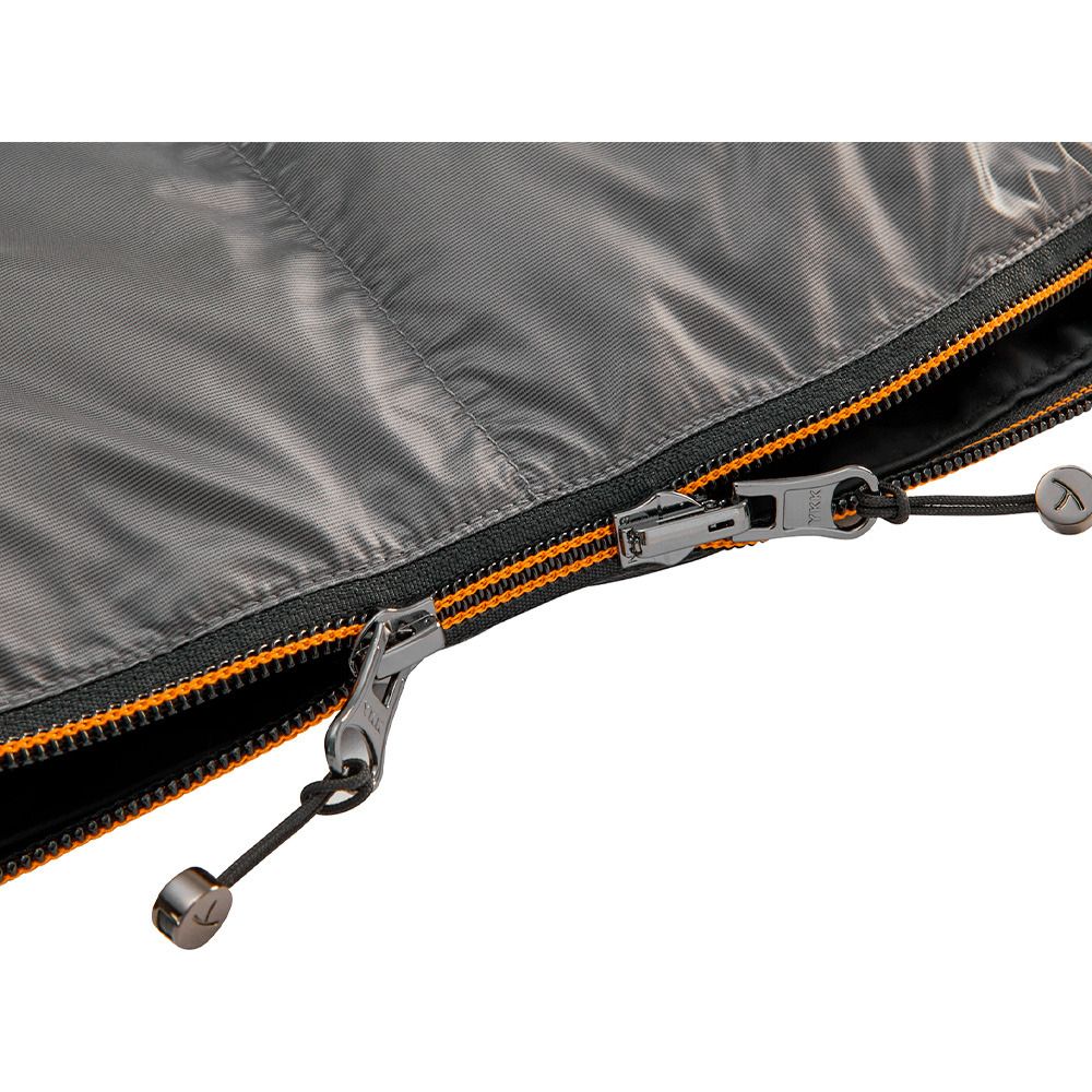 Nordisk PHANTOM 220 - Sac de couchage 235cm smoked pearl/orange