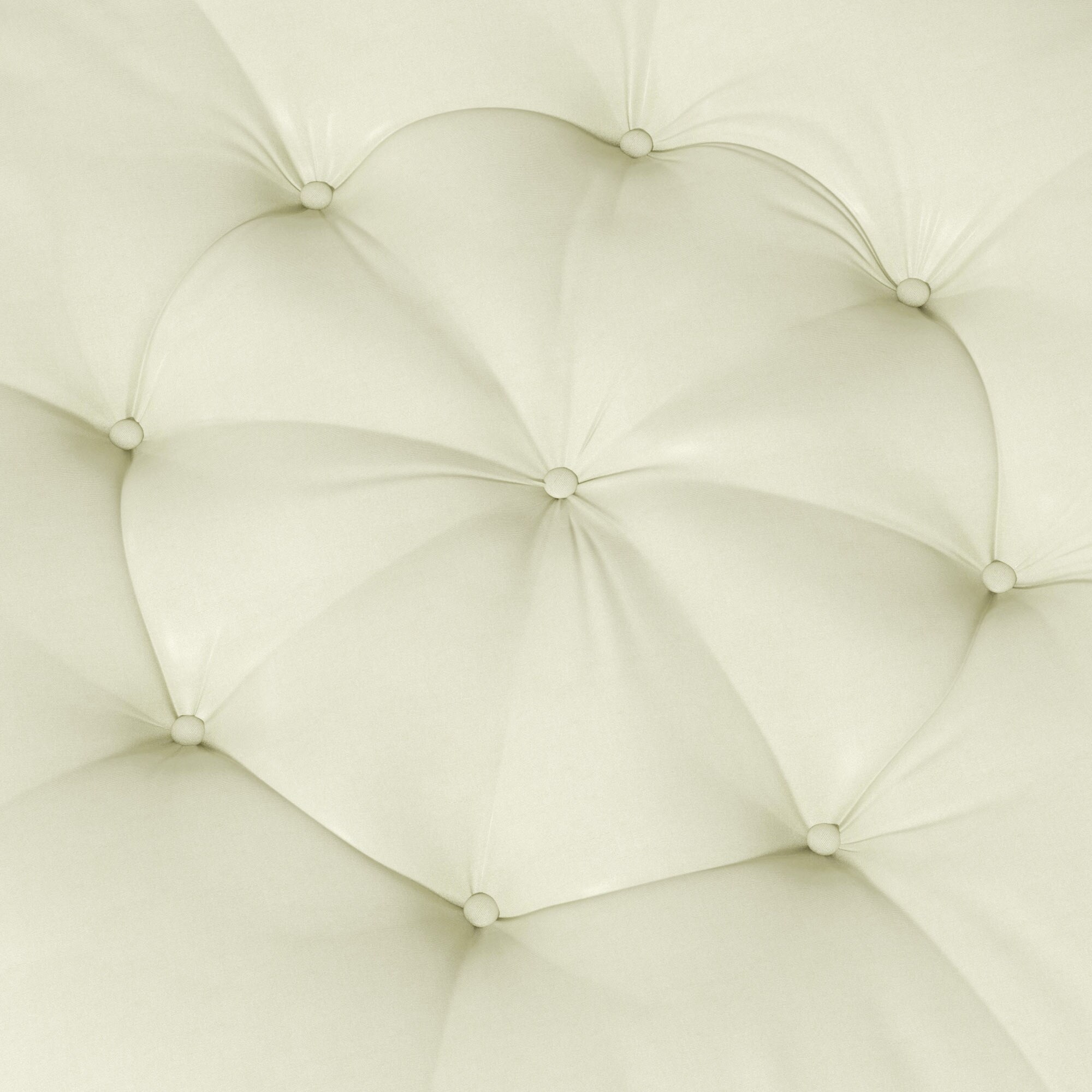 Outsunny Sitzkissen mit 10 cm dicker Polsterung beige Ø80 x 10H cm