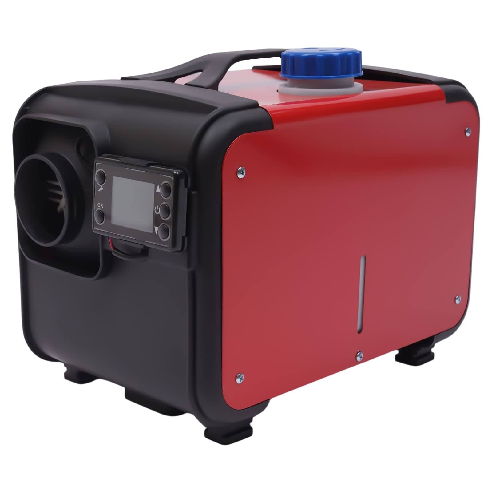 Fetcoi 5KW 12V Dieselheizung Standheizung Diesel 5KW Air Diesel Heizung Luftheizung, Luft Dieselheizung mit LCD-Thermostat & Fernbedienung für Auto