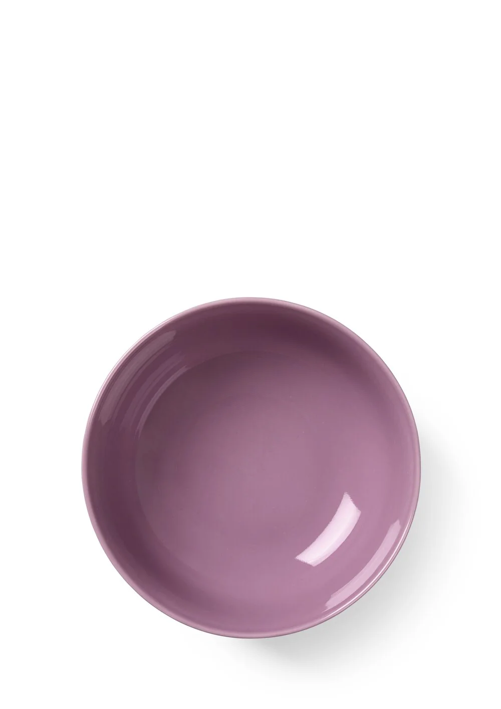 Lyngby Porcelæn  Rhombe Color skål, lilla - Ø15.5 cm