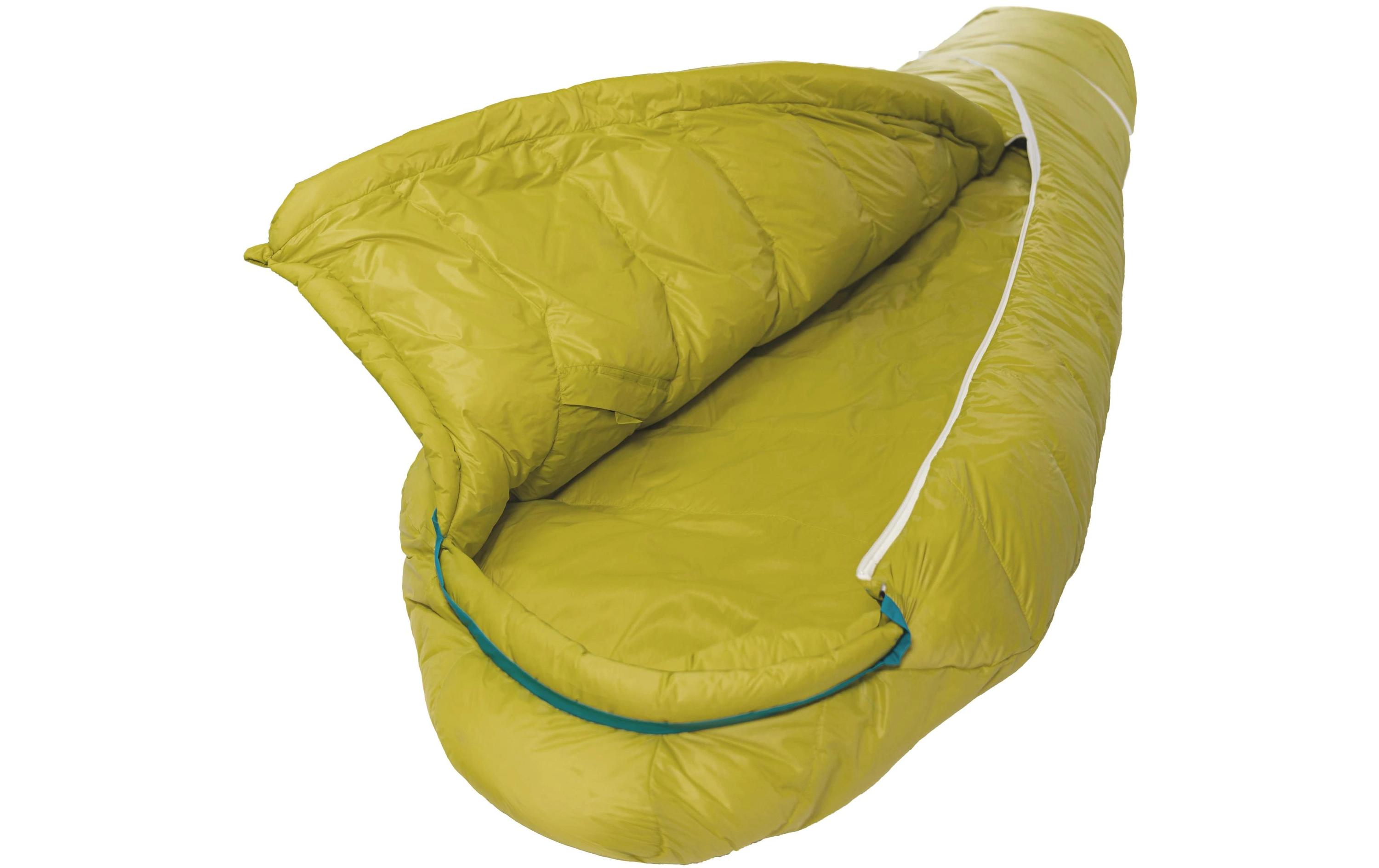 Kinderschlafsack Biopod DownWool KidsTeen Citron<br>Hochwertiger Jugendschlafsack