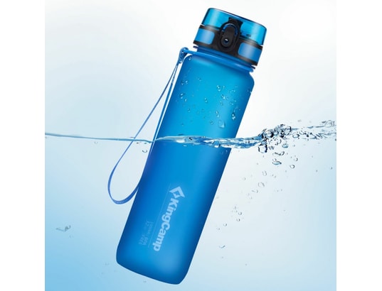 KINGCAMP - Bouteille isotherme Bouteille 1l en tritan - bleu