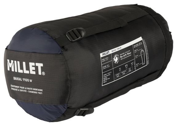 Sac de Couchage Femme Millet Baikal 1100 Bleu