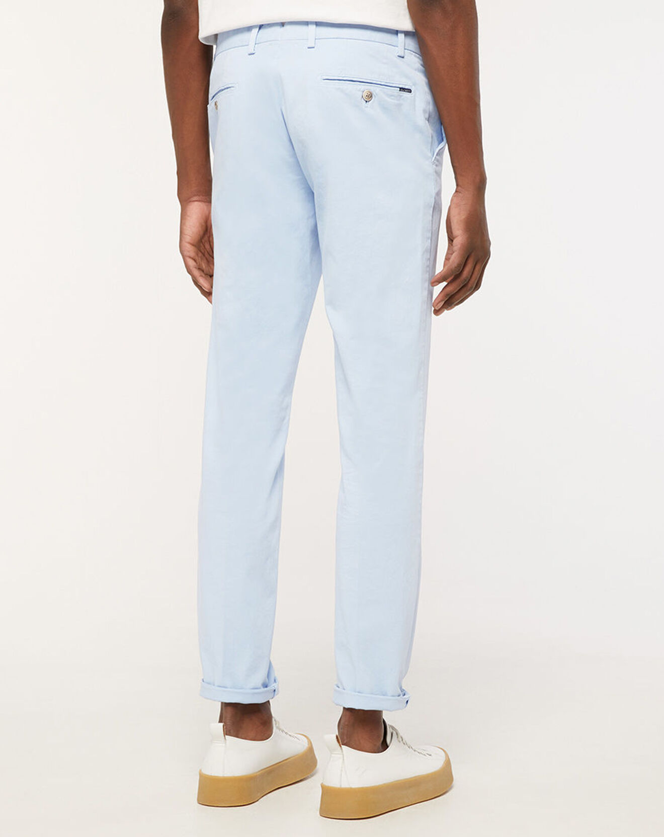 Hackett London Pantalon Chino Slim Fit Kensington bleu clair