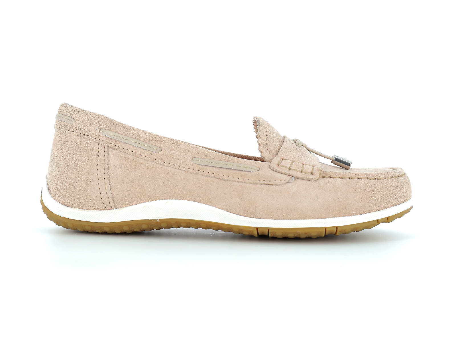 Geox-D VEGA MOC D35DNA Nubuck Velours Beige