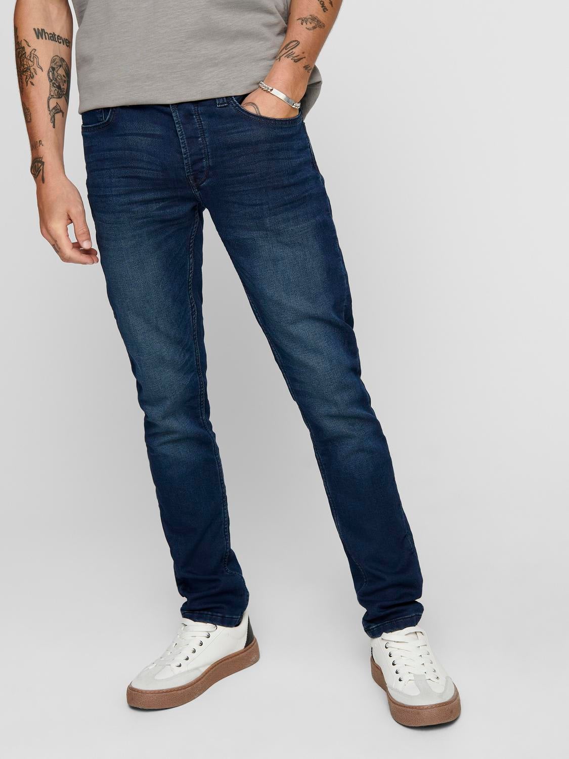 ONSLOOM Slim Fit Jeans Blue Denim