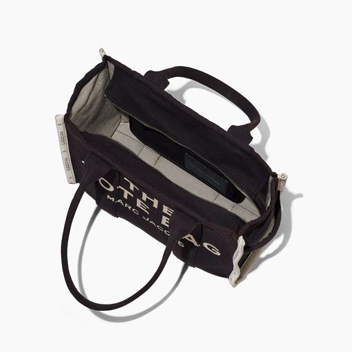 Marc Jacobs The Jacquard Big Traveler Tote Taske, Black