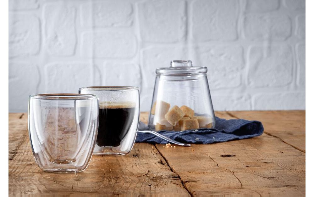 Espressotasse Kult 200 ml, 2 Stück, TransparentThermogläser-Set
