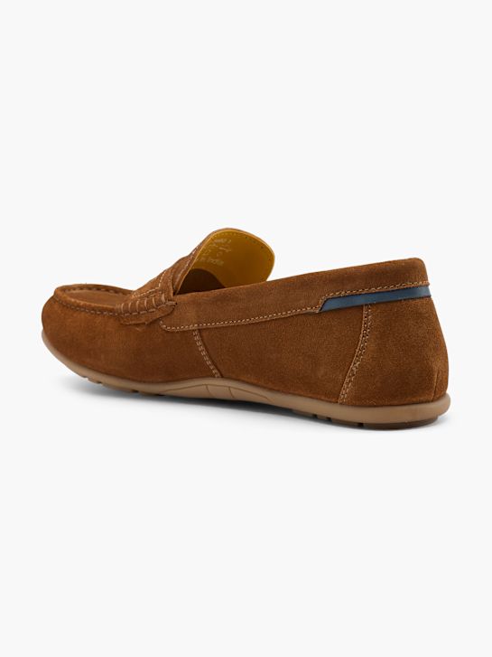 AM SHOE Loafer Cognac