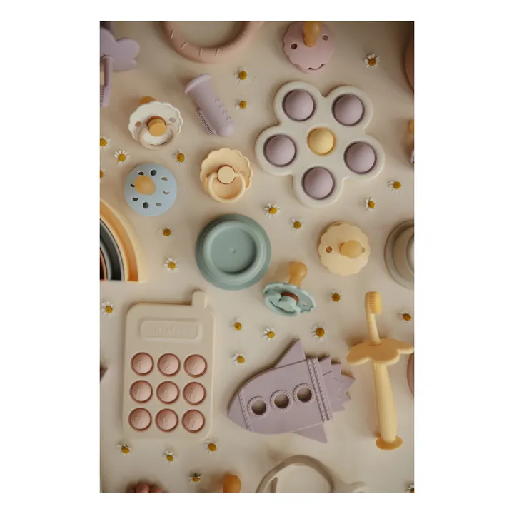 Mushie Jouet pop it en silicone | Lilas