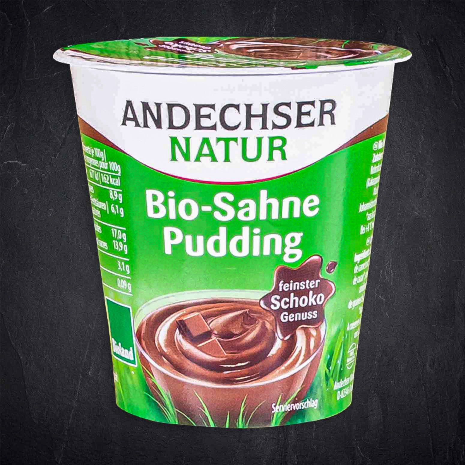 BIO Sahne Pudding Schoko