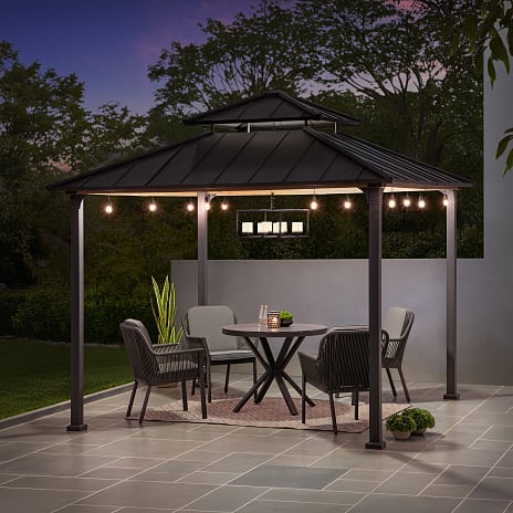Stålpavillon pasu - 300cm x 300cm
