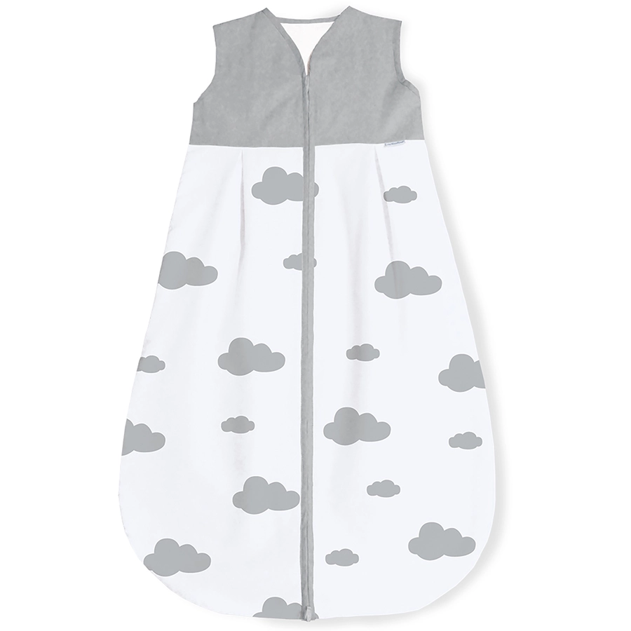 Pinolino Sommerschlafsack Wölkchen grau