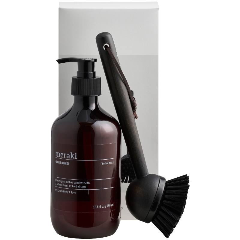 Meraki Giftbox Dish Wash Essentials Kit - Herbal Nest