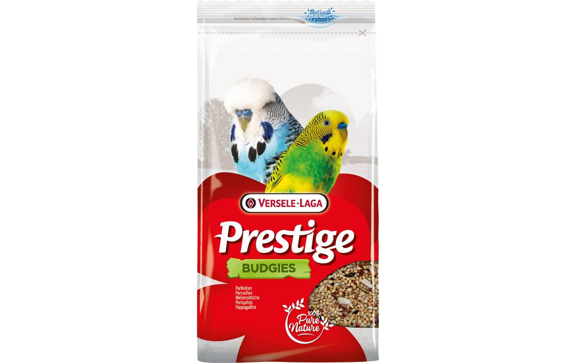 Ziervogelfutter Prestige Budgies für WellensitticheSamenmischung für Sittiche