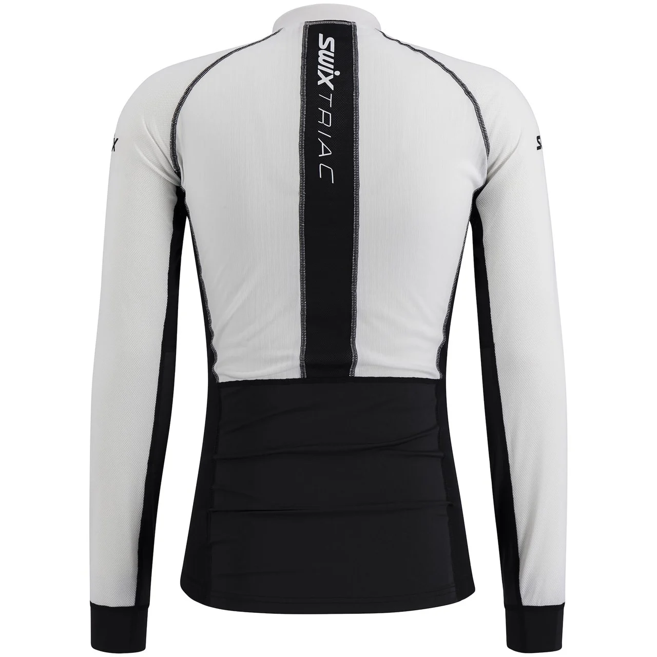 Triac Dry Breathe Long Sleeve Herre Bright White/Black