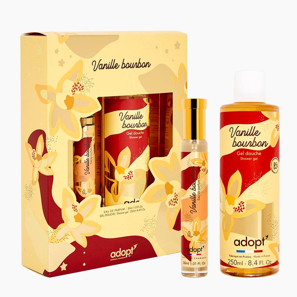 Vanille bourbon collectorCOFFRET EAU DE PARFUM 30 ML + GEL DOUCHE