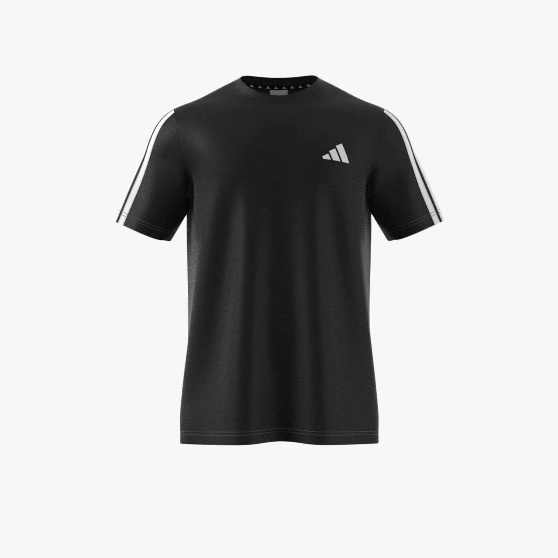 adidas 3 Streifen Herren T-Shirt schwarz