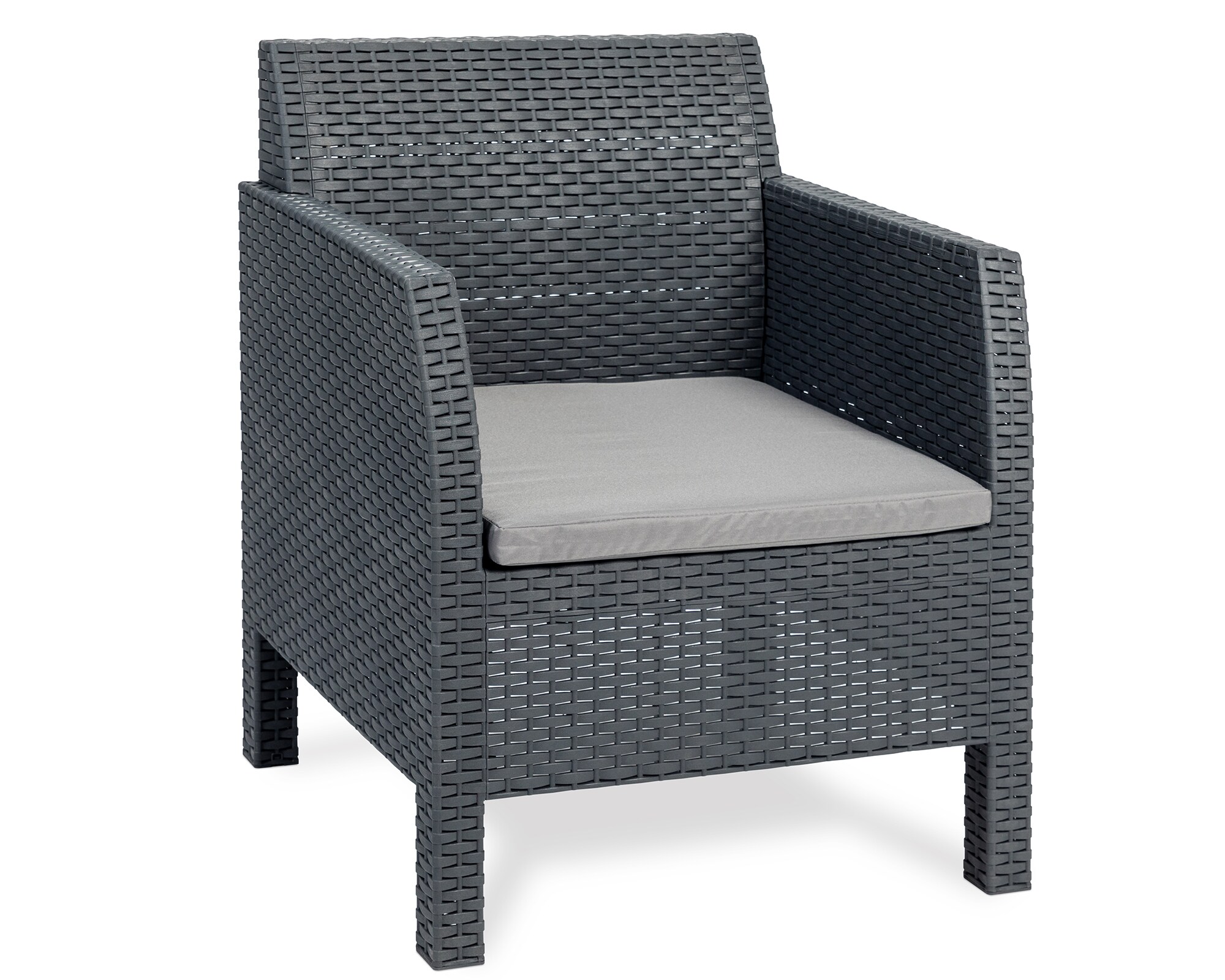 Madrid Lounge Set 4-Sitzer mit Tisch