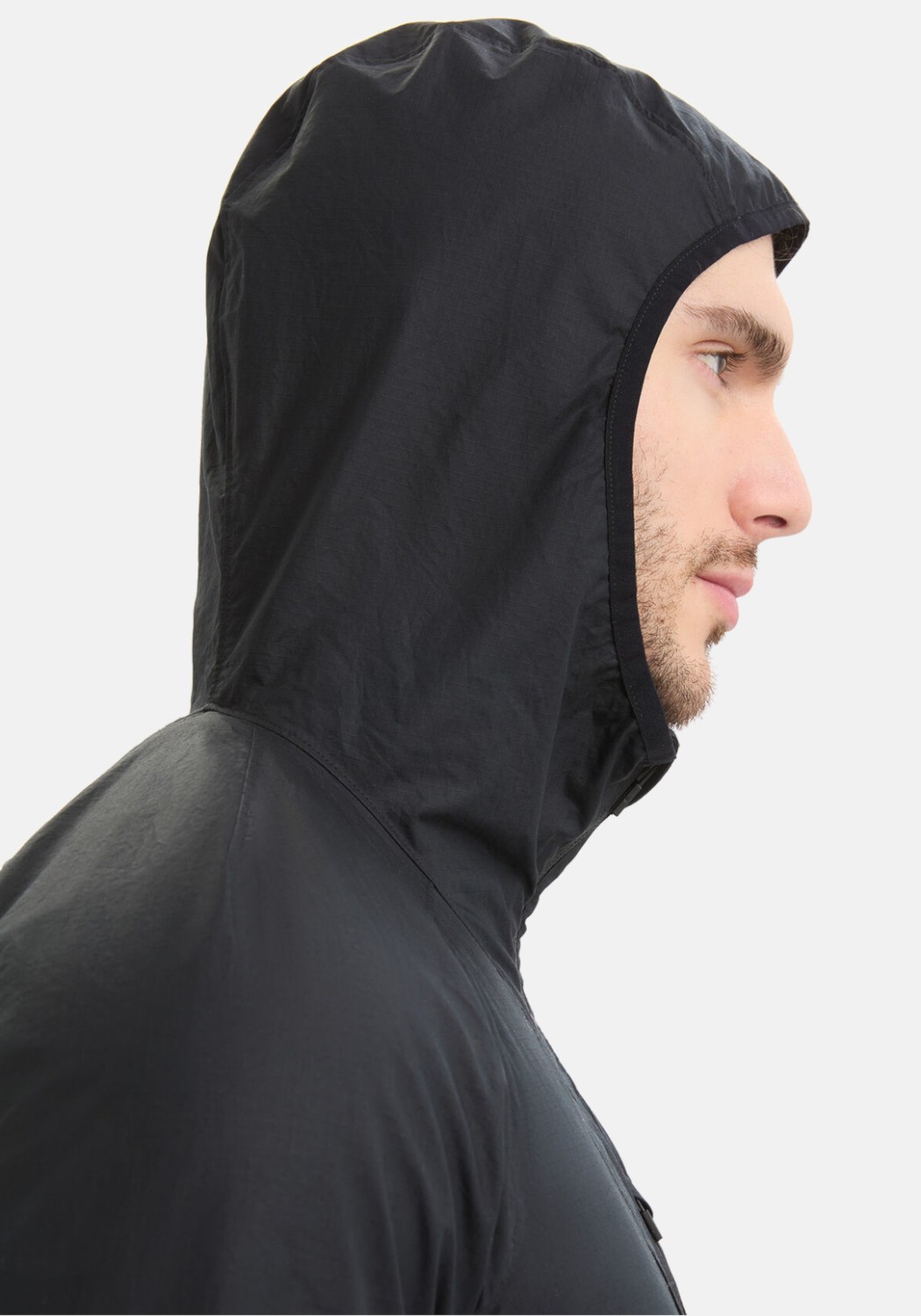 Icebreaker Herrenjacke Shell  Windbreaker Black