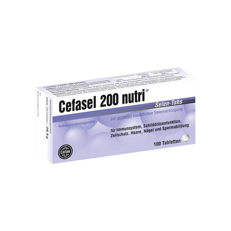 Cefasel 200 nutri Selen Tabs Tabletten, 100 St