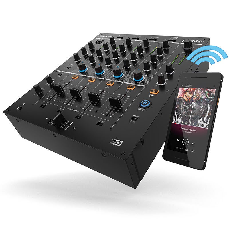 Reloop RMX-44BT 4-kanaals Bluetooth DJ mixer