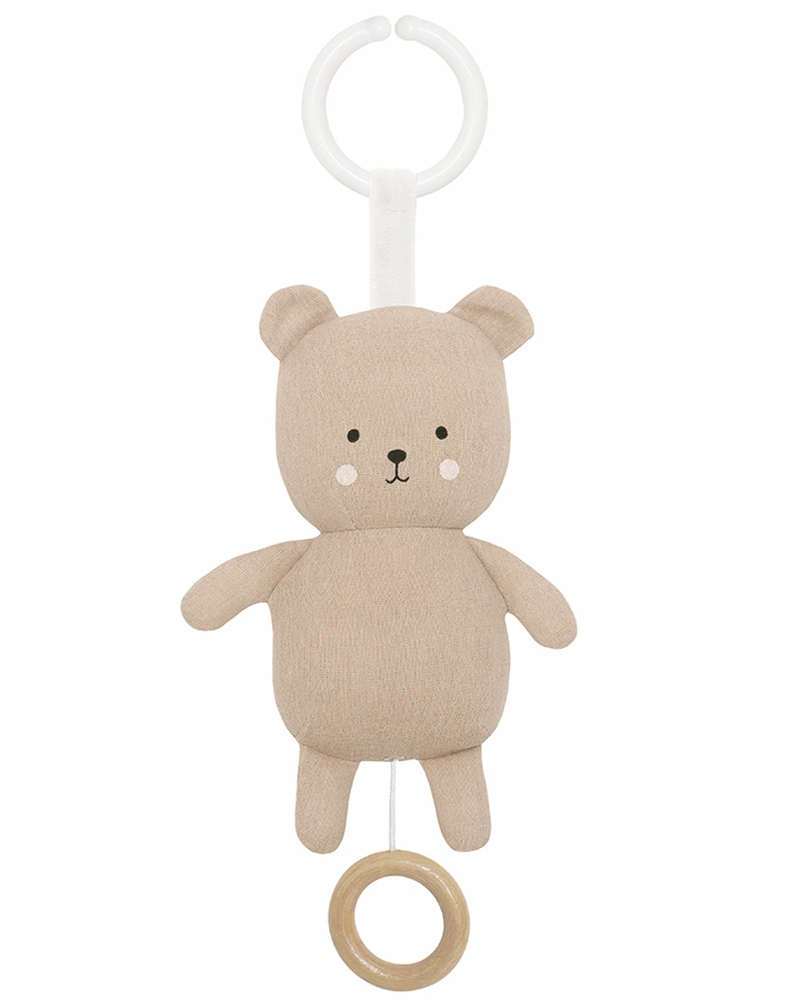 Spieluhr TEDDY in braun