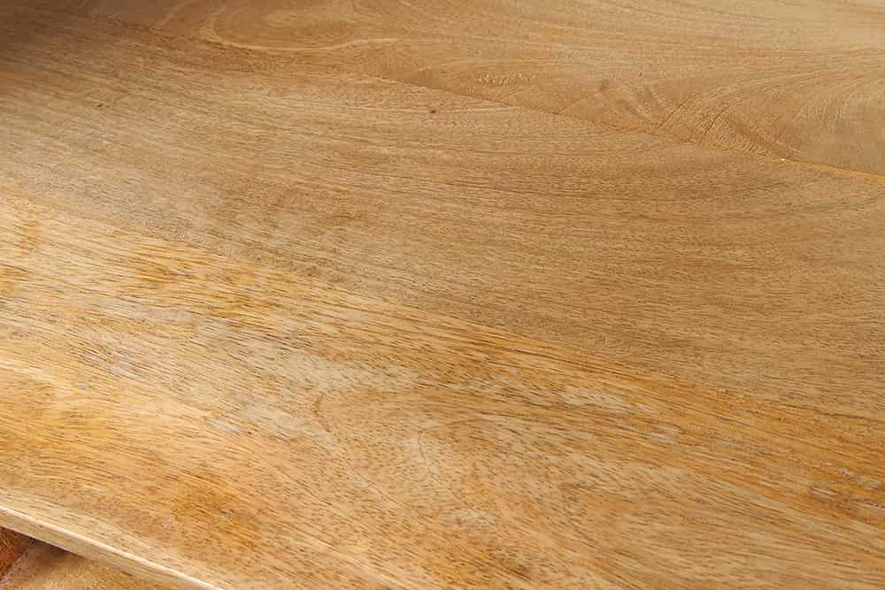 Massivholz Weinregal SEVEN SEAS 180cm weiß natur Mango Flaschenregal