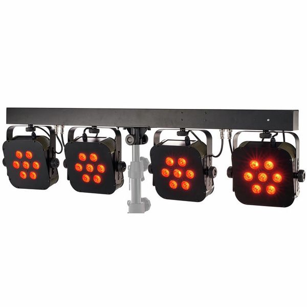 Stairville Stage Quad LED Bundle RGB WW