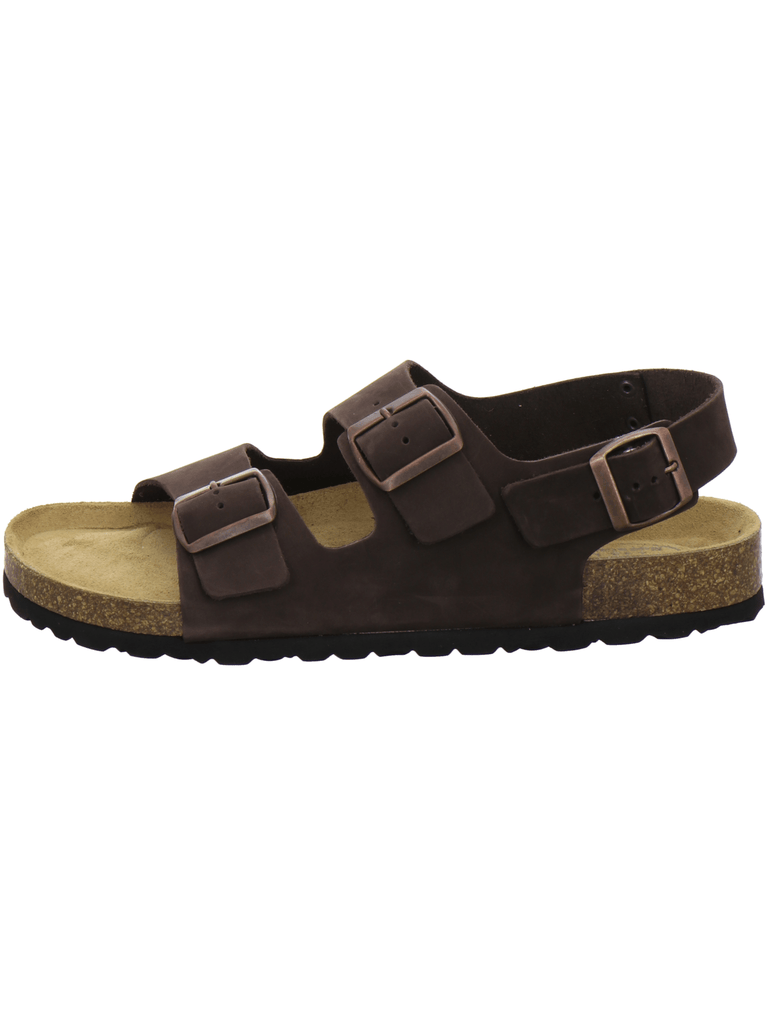 Sandalen Herren Leder mocca