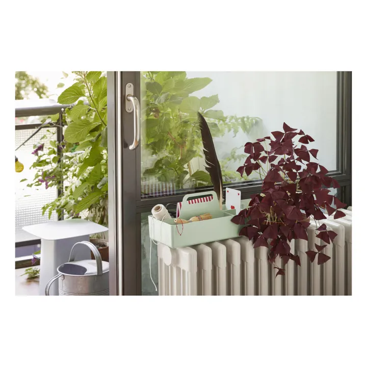 Vitra Rangement Toolbox en plastique recyclé - Arik Levy | Vert Menthe
