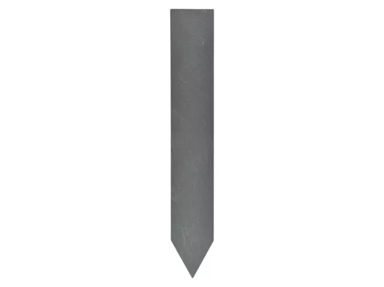 Set de 6 étiquettes à semis en ardoise - Gris - H 19,6 cm