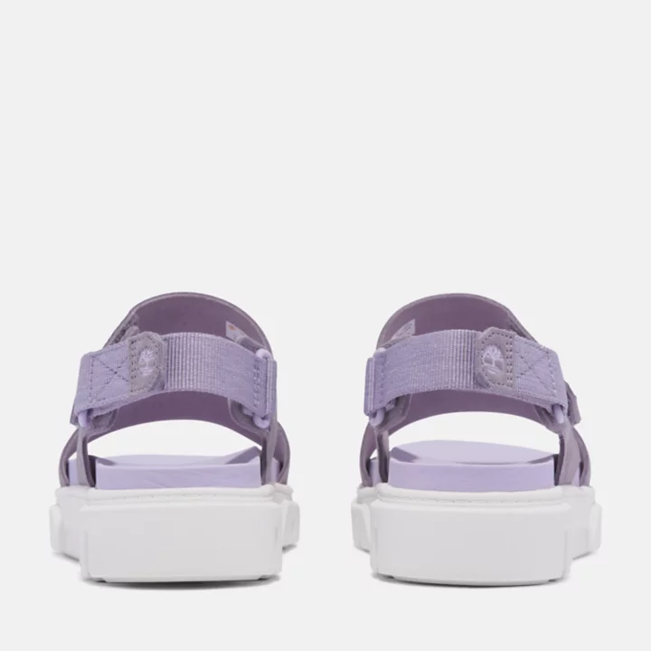 Sandale à double bride Greyfield pour femme en violet