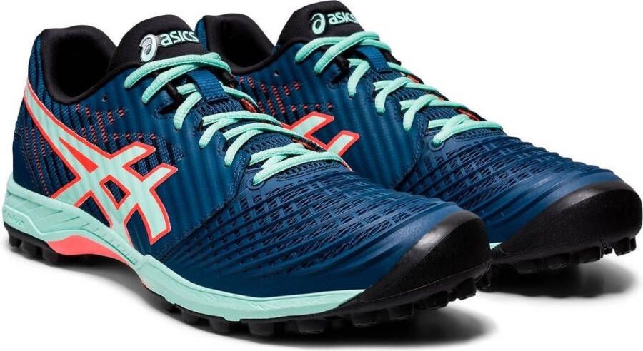 ASICS Hockeyschoenen voor dames hoge intensiteit Field Ultimate FF blauw