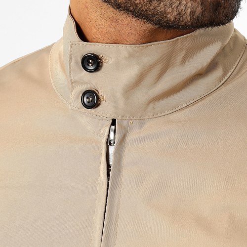 Veste Zippée Col Montant 0286 Beige