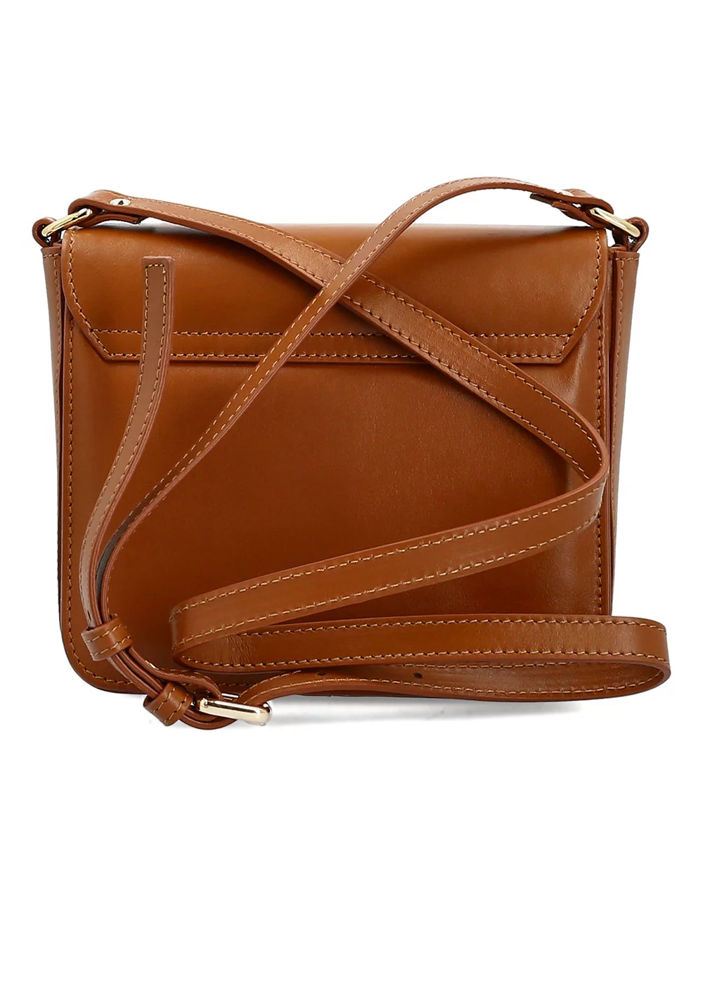 SAC PAOLA CUIR CAMEL