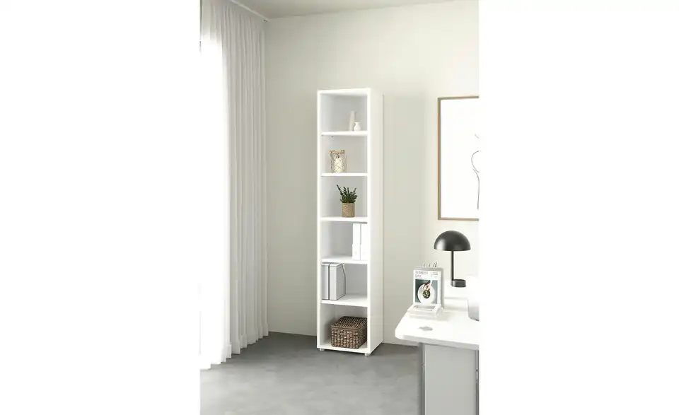 Regal Saale 47,2 cm 221,7 cm Weiß