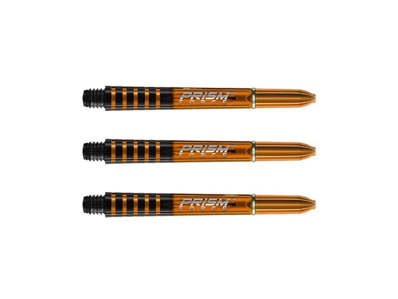 Winmau Shaft Prism Force Medium 47 mm, 3 Stück – Orange Medium Shaft Set