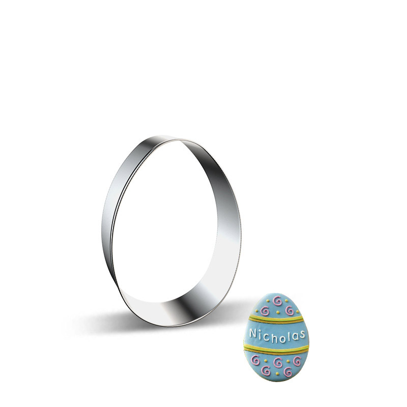 (6er Set) Edelstahl Ausstechform Keksausstecher - Ostern