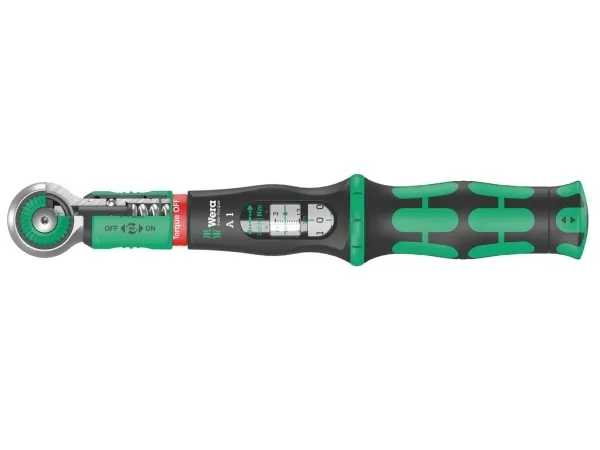 Wera 05075800001, Klik momentnøgle, Nm, Mekanisk, 1/4